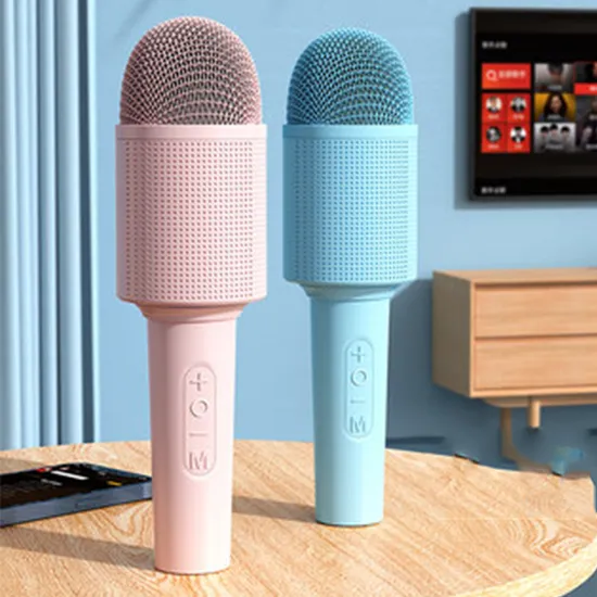 Micrófono inalámbrico micrófono Bluetooth portátil micrófono inalámbrico de Karaoke micrófono Bluetooth altavoz para Navidad