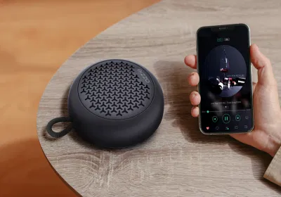 Gadgets 2022 Innovador Altavoz electrónico Bluetooth impermeable inalámbrico con micrófono Altavoz exterior Voz