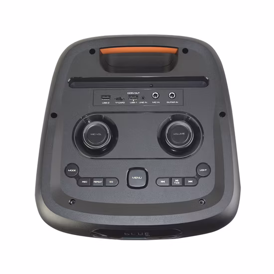 Altavoz profesional Dual De 8 pulgadas Bt Caixa De Som Stage, altavoz portátil con carrito para Karaoke al aire libre, con pantalla LED, micrófono inalámbrico